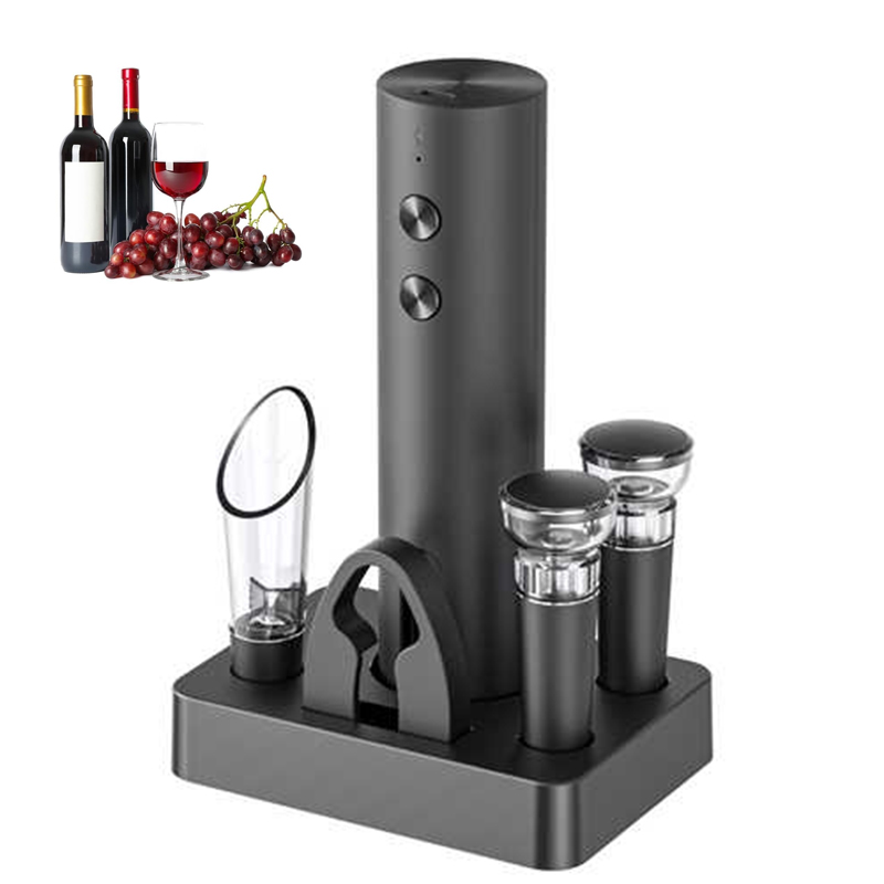 Power Tools Kit Set - Elektryczny otwieracz do wina - zestaw,