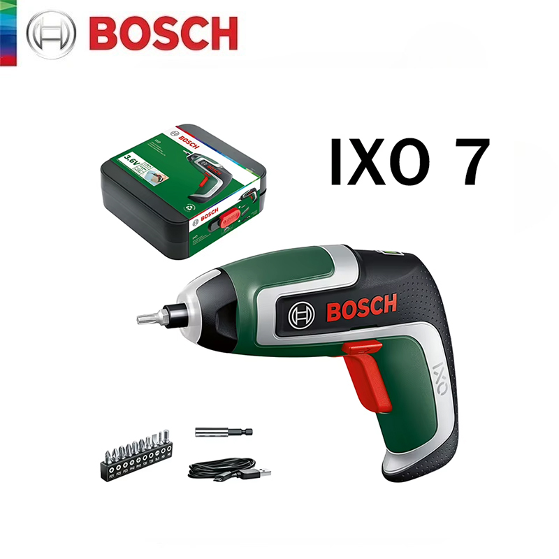 Power Tools Cordless - Bezprzewodowy wkrętak elektryczny Bosch IXO7, ładowany