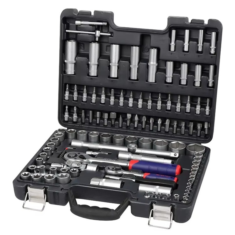 Power Tools Kits - 108-częściowy Profesjonalny Zestaw Narzędzi Mechanicznych do