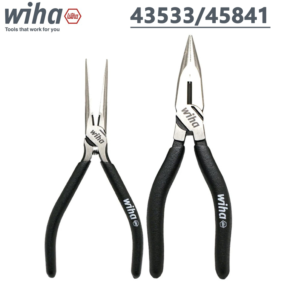 Power Tools Germany - WIHA 1 szt. Szczypce wydłużone, szczypce