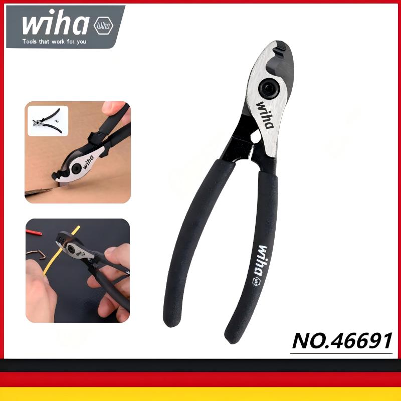 Power Tools Germany - Szczypce elektryczne Wiha 46691 Black Forest