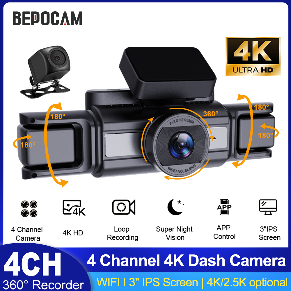 BEPOCAM 4CH 4K Kamera samochod – Power Tools Germany recenzja i cena