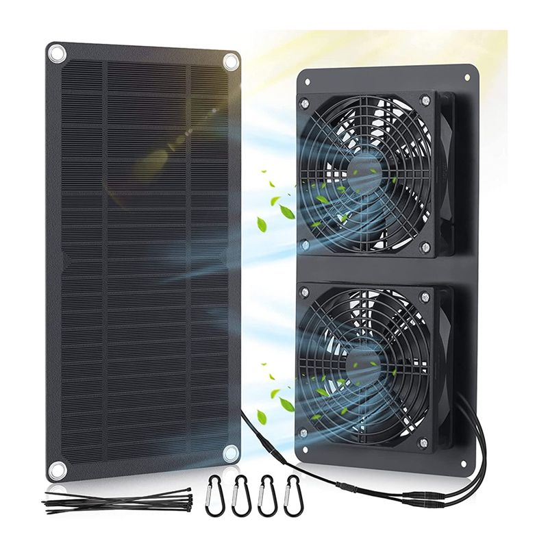 Zestaw wentylatorów solarnych  – Power Tools Kits recenzja i cena