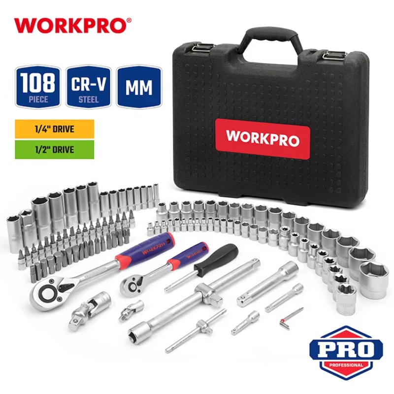 108-częściowy Profesjonalny Ze – Power Tools Kits recenzja i cena