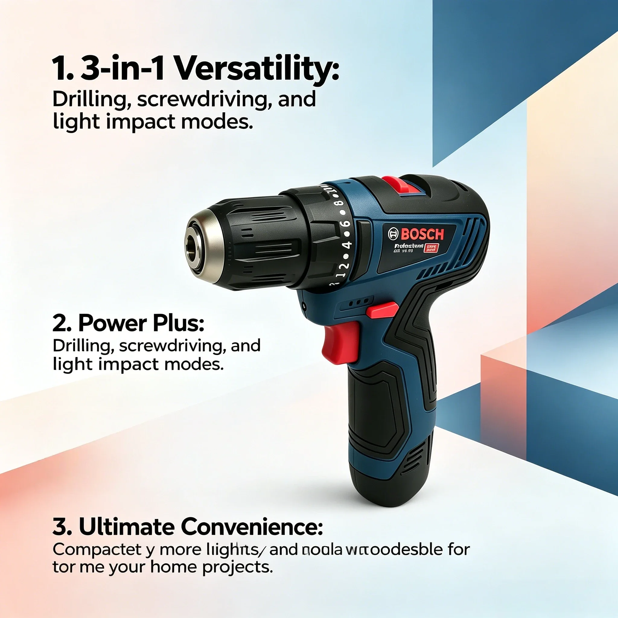 Wiertarko-wkrętarka Bosch GSB  – Power Tools Cordless recenzja i cena