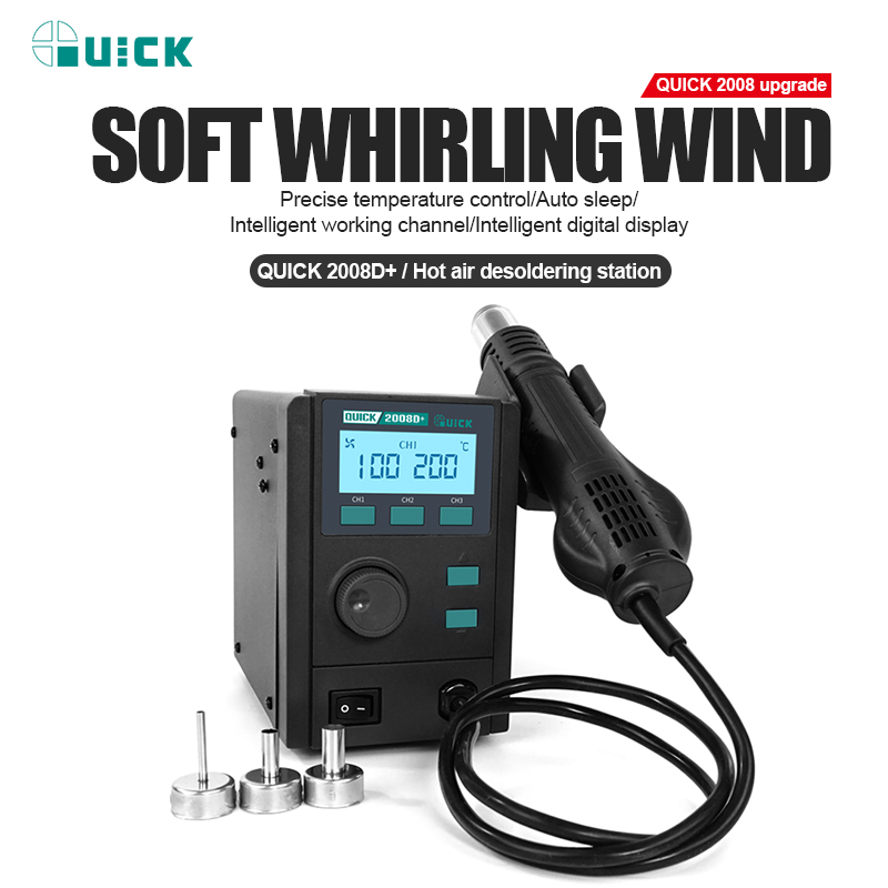 QUICK 2008D+ Stacja lutownicza – Power Tools Station recenzja i cena