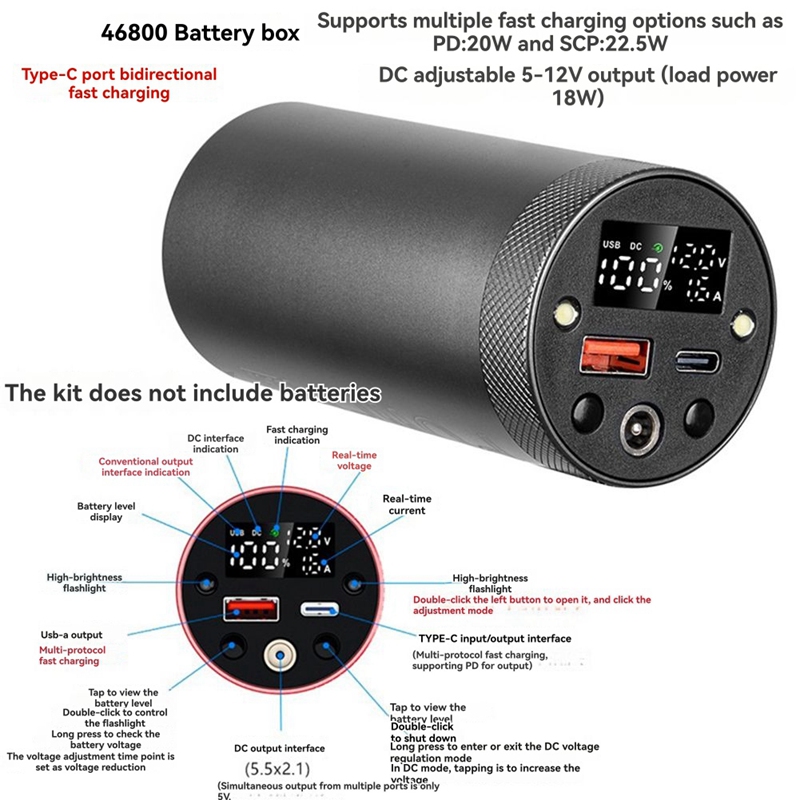 Obudowa baterii 46800, skrzynk – Power Tools You Need recenzja i cena
